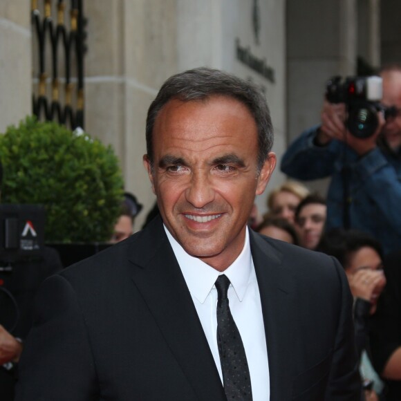 Nikos Aliagas, au Four Seasons Hotel George V, à Paris, le 9 mai 2016. © Marc Ausset-Lacroix