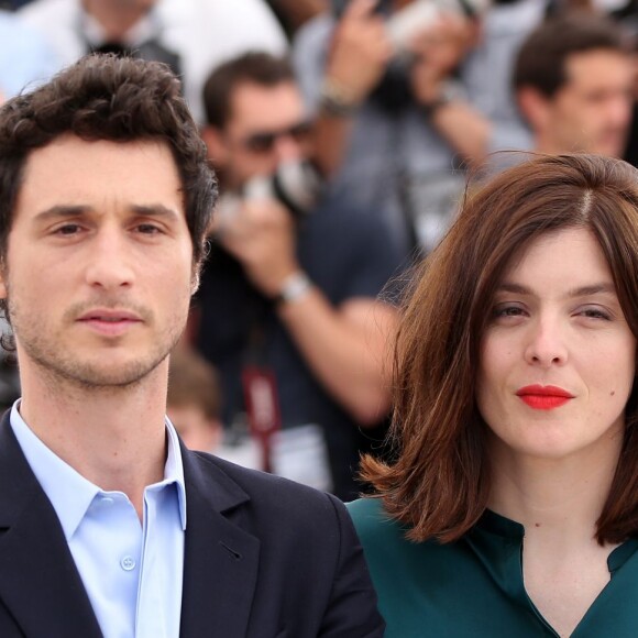 Jérémie Elkaïm, Valérie Donzelli - Photocall du film "Marguerite & Julien" lors du 68ème festival international du film de Cannes le 19 mai 2015.
