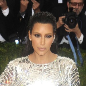 Kim Kardashian à la Soirée Costume Institute Benefit Gala 2016 (Met Ball) sur le thème de "Manus x Machina" au Metropolitan Museum of Art à New York, le 2 mai 2016. © Future-Image/Zuma Press/Bestimage