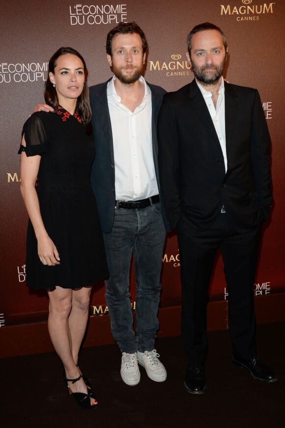 Bérénice Bejo, Joachim Lafosse, Cédric Kahn - Soirée du film L'Economie du couple sur la plage Magnum dans le cadre du Festival de Cannes le 13 mai 2016