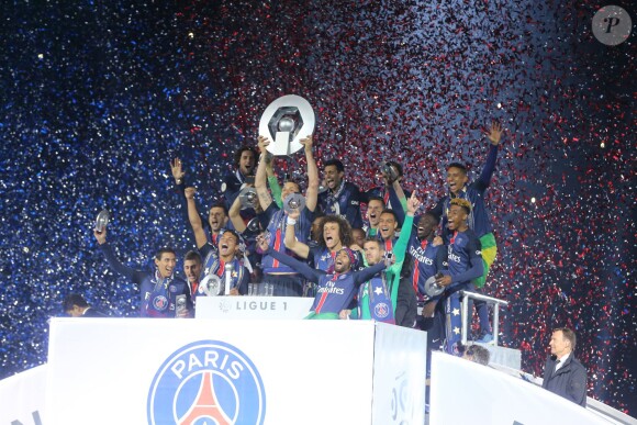 Le PSG a célébré son titre de champion de France et les adieux de Zlatan Ibrahimovic le 14 mai 2016 au Parc des Princes après une victoire contre le FC Nantes (4-0) dans le cadre de la 38e et dernière journée de Ligue 1.
