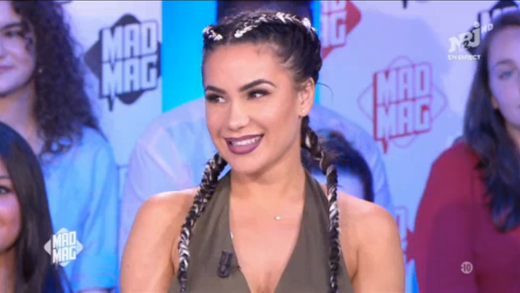 La belle Milla Jasmine face à Martial dans le Mad Mag de NRJ12, le 6 mai 2016.