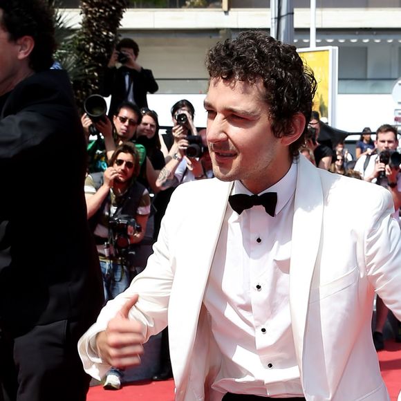 Shia LaBeouf - Montée des marches du film "American Honey" lors du 69ème Festival International du Film de Cannes. Le 15 mai 2016. © Borde-Jacovides-Moreau/Bestimage