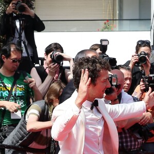 Shia LaBeouf - Montée des marches du film "American Honey" lors du 69ème Festival International du Film de Cannes. Le 15 mai 2016. © Borde-Jacovides-Moreau/Bestimage