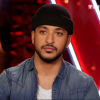 Slimane lors de la finale de "The Voice 5", sur TF1, le samedi 14 mai 2016