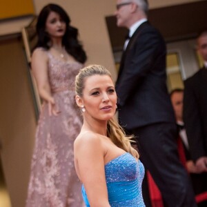 Blake Lively, enceinte - Montée des marches du film "The BFG" ("Le BGG Le Bon Gros Géant") lors du 69ème Festival International du Film de Cannes. Le 14 mai 2016. © Borde-Jacovides-Moreau/Bestimage  Red carpet for the movie "The BFG" during the 69th Cannes International Film festival. On may 14th 201614/05/2016 - Cannes