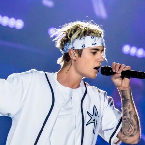 Justin Bieber en concert à Auburn Hills dans le cadre de sa tournée "The Purpose World Tour", le 26 avril 2016. © Marc Nader/Zuma Press/Bestimage26/04/2016 - Auburn Hills