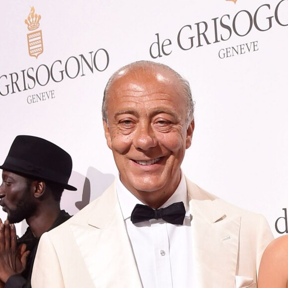 Kim Kardashian et Fawaz Gruosi - Photocall de la soirée de Grisogono à l'hôtel Eden Roc au Cap d'Antibes lors du 69 ème Festival International du Film de Cannes, le 17 mai 2016. © Jacovides-Borde-Bébert/Bestimage