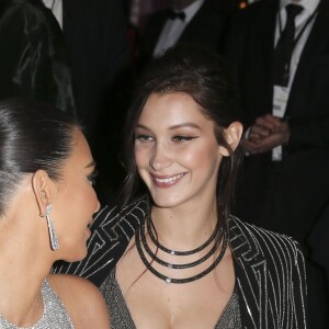 Kim Kardashian, Bella Hadid - Dîner de la soirée de Grisogono à l'hôtel Eden Roc au Cap d'Antibes lors du 69ème Festival International du Film de Cannes. Le 17 mai 2016. © Borde-Bebert-Jacovides / Bestimage