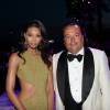 Chanel Iman et Gilles Mansard, PDG de Grisogono France à la soirée de Grisogono à l'hôtel Eden Roc au Cap d'Antibes lors du 69 ème Festival International du Film de Cannes, le 17 mai 2016.