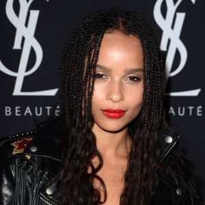 Zoë Kravitz, ambassadrice de YSL Beauté, assiste à la soirée de lancement du Mascara Vinyl Couture au Gibson Brands. Los Angeles, le 18 mai 2016.