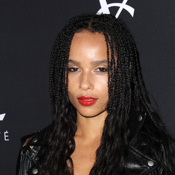 Zoë Kravitz, ambassadrice de YSL Beauté, assiste à la soirée de lancement du Mascara Vinyl Couture au Gibson Brands. Los Angeles, le 18 mai 2016.