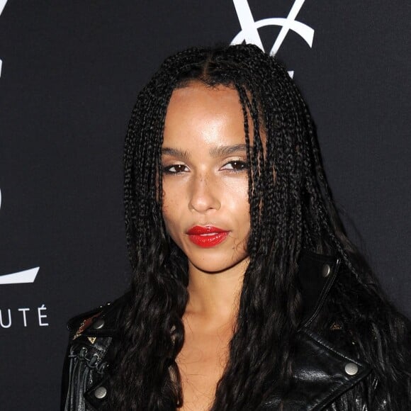 Zoë Kravitz, ambassadrice de YSL Beauté, assiste à la soirée de lancement du Mascara Vinyl Couture au Gibson Brands. Los Angeles, le 18 mai 2016.