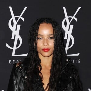 Zoë Kravitz, ambassadrice de YSL Beauté, assiste à la soirée de lancement du Mascara Vinyl Couture au Gibson Brands. Los Angeles, le 18 mai 2016.