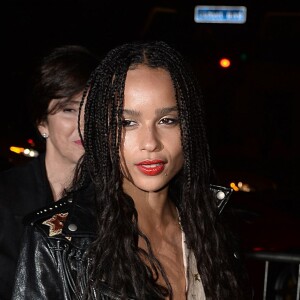 Zoë Kravitz, ambassadrice de YSL Beauté, assiste à la soirée de lancement du Mascara Vinyl Couture au Gibson Brands. Los Angeles, le 18 mai 2016.