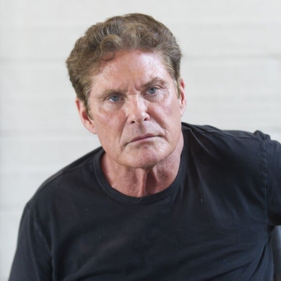 David Hasselhoff en press junket à West Hollywood Los Angeles, le 18 Mars 2016