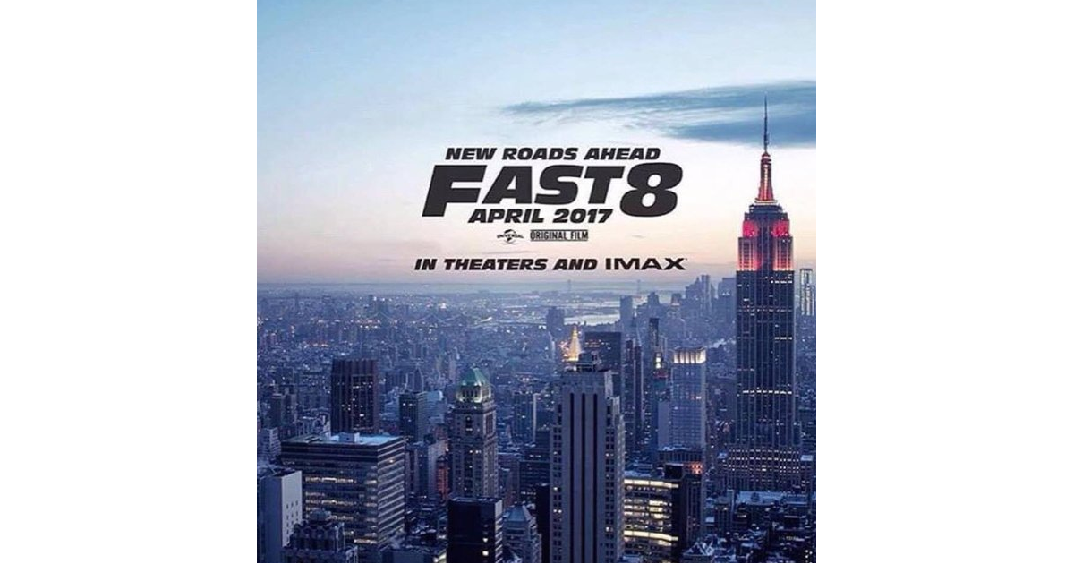Afficheteaser de Fast & Furious 8. Purepeople