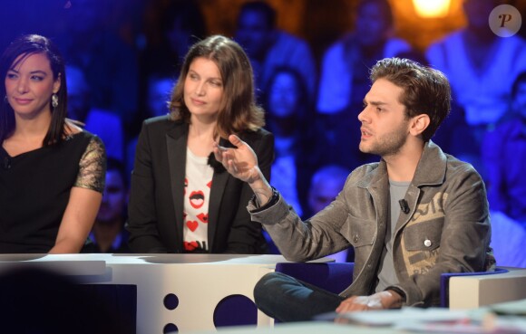 Exclusif - Xavier Dolan à l'enregistrement de l'émission "On n'est pas couché" à la Villa Domergue lors du 69ème Festival International du Film de Cannes le 18 mai 2016.