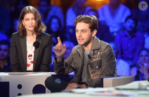 Exclusif - Xavier Dolan à l'enregistrement de l'émission "On n'est pas couché" à la Villa Domergue lors du 69ème Festival International du Film de Cannes le 18 mai 2016.