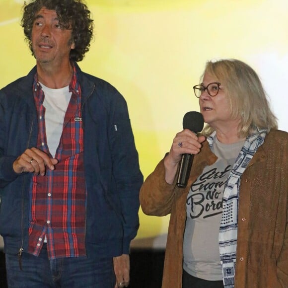 Eric Lavaine, Josiane Balasko - Conférence de presse du film d' Eric Lavaine "Retour chez ma mère" à l'Hôtel InterContinental de Bordeaux avant une présentation du film à l'UGC Ciné Cité de Bordeaux et au Gaumont-Pathé de Talence le 17 mai 2016. © Jean-Marc Lhomer/Bestimage17/05/2016 - Bordeaux