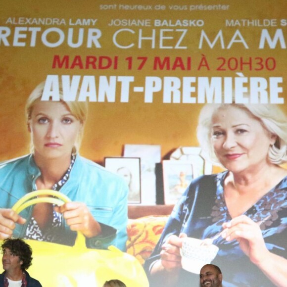 Josiane Balasko, Alexandra Lamy, Jérôme Commandeur, Eric Lavaine - Conférence de presse du film d' Eric Lavaine "Retour chez ma mère" à l'Hôtel InterContinental de Bordeaux avant une présentation du film à l'UGC Ciné Cité de Bordeaux et au Gaumont-Pathé de Talence le 17 mai 2016. © Jean-Marc Lhomer/Bestimage17/05/2016 - Bordeaux