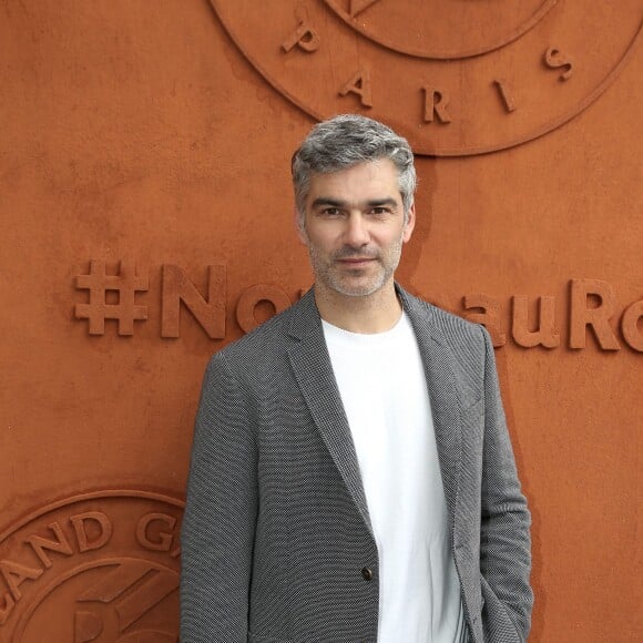 François Vincentelli au village des Internationaux de France de tennis de Roland-Garros à Paris le 22 mai 2016. © Dominique Jacovides/Bestimage