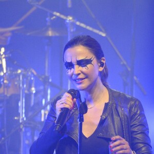 Sandrine Quétier et son groupe The Jokers en concert à l'Olympia à Paris au profit de l'association Ela. Le 22 mai 2016 © Coadic Guirec / Bestimage