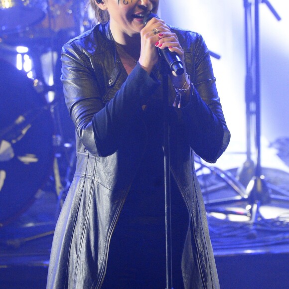 Sandrine Quétier et son groupe The Jokers en concert à l'Olympia à Paris au profit de l'association Ela. Le 22 mai 2016 © Coadic Guirec / Bestimage