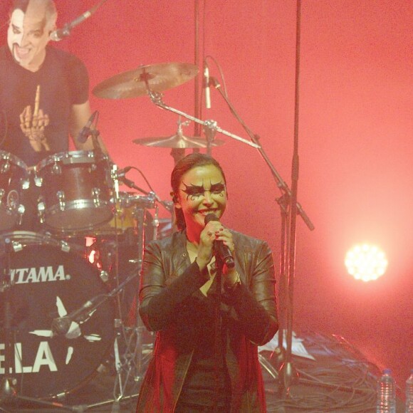 Sandrine Quétier - Sandrine Quétier et son groupe The Jokers en concert à l'Olympia à Paris au profit de l'association Ela. Le 22 mai 2016 © Coadic Guirec / Bestimage