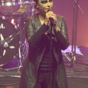 Sandrine Quétier et son groupe The Jokers en concert à l'Olympia à Paris au profit de l'association Ela. Le 22 mai 2016 © Coadic Guirec / Bestimage