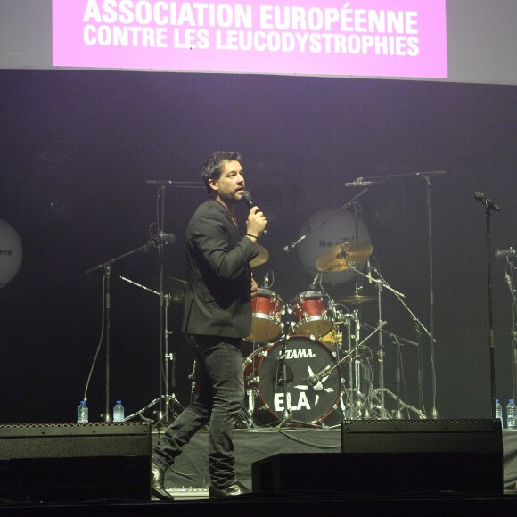 Titoff - Sandrine Quétier et son groupe The Jokers en concert à l'Olympia à Paris au profit de l'association Ela. Le 22 mai 2016 © Coadic Guirec / Bestimage