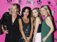 Estelle Lefébure et sa fille Emma magnifiques lors d'une belle nuit à Cannes