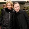 Tim Roth et sa femme Nikki aux Internationaux de France de tennis de Roland-Garros à Paris le 23 mai 2016. © Dominique Jacovides/Bestimage