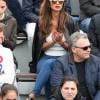 Exclusif - Nicole Scherzinger, présente dans les tribunes de Roland-Garros le 23 mai 2016, a vu son compagnon Grigor Dimitrov s'incliner en cinq sets au premier tour contre Viktor Troicki © Dominique Jacovides / Bestimage