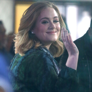 La chanteuse Adele sur le plateau du "Today Show" à New York le 25 novembre 2015.