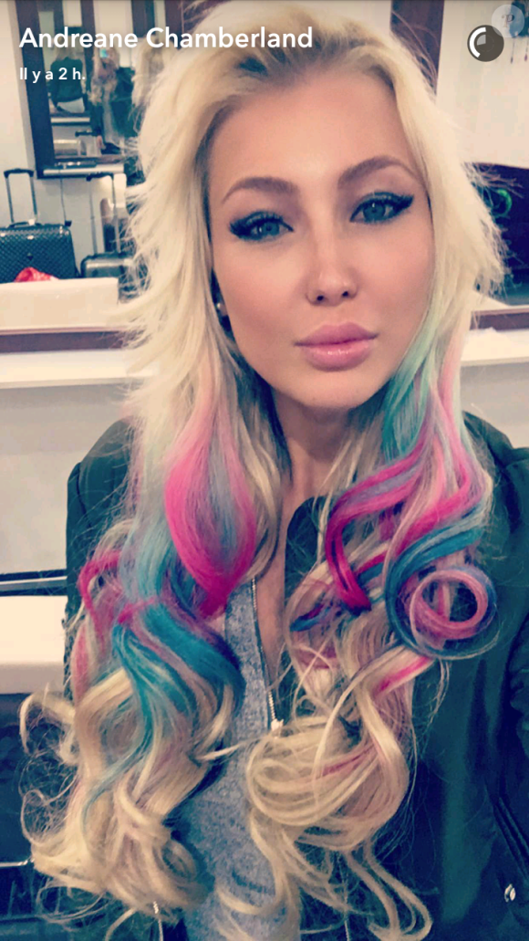 Andréane Chamberland des "Anges 8"