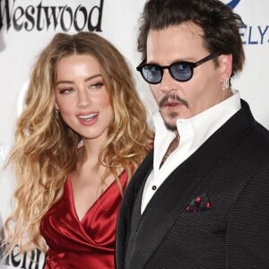 Johnny Depp et Amber Heard - 9 ème Gala Annuel "The Art Of Elysium" à Culver City le 9 janvier 2016.