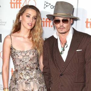 Johnny Depp et Amber Heard - Première du film "The Danish Girl" au festival International du film de Toronto (TIFF) le 12 septembre 2015