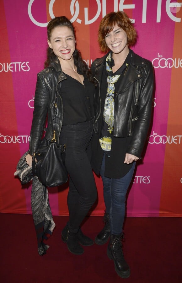 Fauve Hautot  - Générale du spectacle "Les Coquettes" au Grand Point Virgule à Paris le 4 avril 2016. © Coadic Guirec/Bestimage