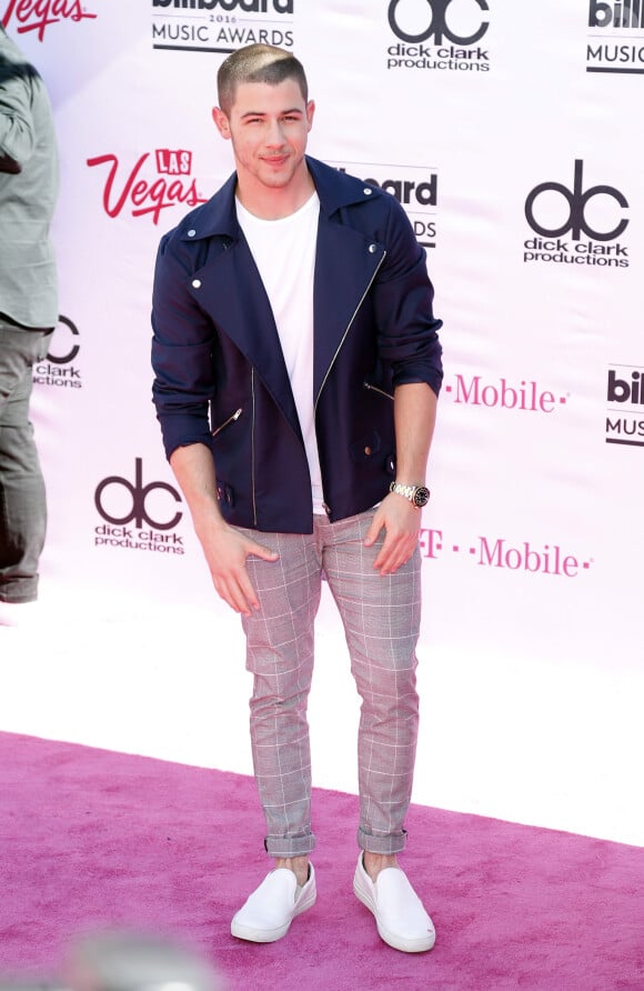Nick Jonas à la soirée Billboard Music Awards à T-Mobile Arena à Las Vegas, le 22 mai 2016 © Mjt/AdMedia via Bestimage