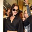 Exclusif - Bella Hadid arrive en Australie pour participer à la Fashion week de Sydney le 14 mai 2016.
