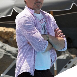 Robert Downey Jr. à la fête annuelle Memorial Day au domicile de Joel Silver sur la plage de Malibu, le 30 mai 2016