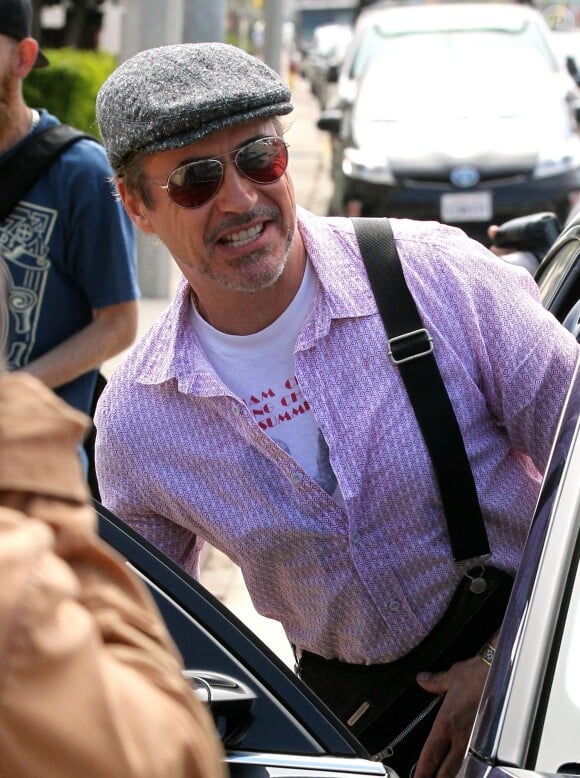 Robert Downey Jr. à la fête annuelle Memorial Day au domicile de Joel Silver sur la plage de Malibu, le 30 mai 2016