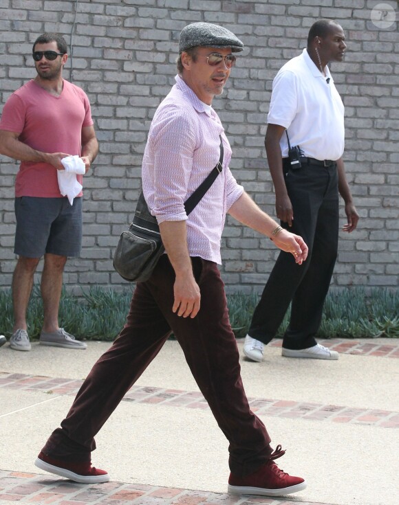 Robert Downey Jr. à la fête annuelle Memorial Day au domicile de Joel Silver sur la plage de Malibu, le 30 mai 2016