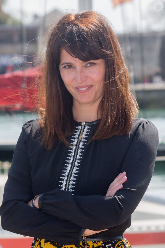 Anne Charrier - Photocall de "Marjorie jamais sans ma fille" dans le cadre du 17e festival de fiction TV de La Rochelle sur le Vieux Port à La Rochelle le 11 septembre