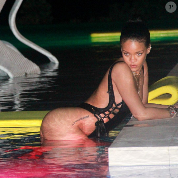 Rihanna à la Barbade. Photo publiée le 1er juin 2016.