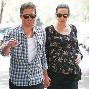 Liv Tyler et Dave Gardner lors d'une promenade dans le quartier de West Village à New York le 1er juin 2016