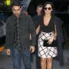 Demi Lovato et son compagnon Wilmer Valderrama main dans la main à New York le 26 octobre 2015.