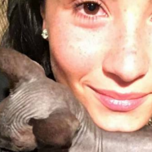 Demi Lovato et son éphémère chaton, juin 2016.
