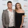 Luke Hemsworth et sa femme Samantha Hemsworth au diner Australians In Film Heath Ledger Scholarship à l'hôtel Mr. C Beverly Hills à Los Angeles, le 1er juin 2016